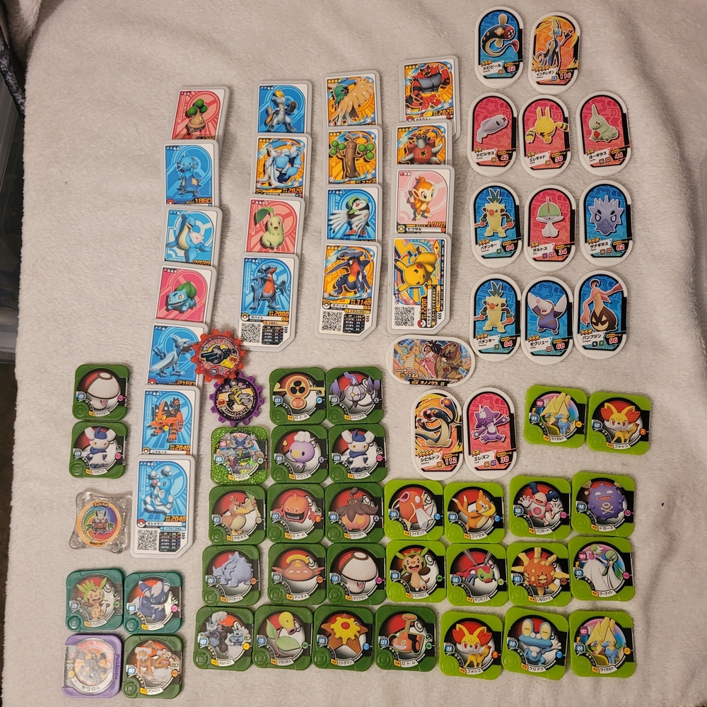 Pokemon Jpn Arcade Disks + More